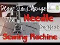 How To Change The Needle on Your Sewing Machine || Singer SewMate