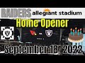 Las Vegas Raiders vs Arizona Cardinals Gameday Experience 09 18 2022