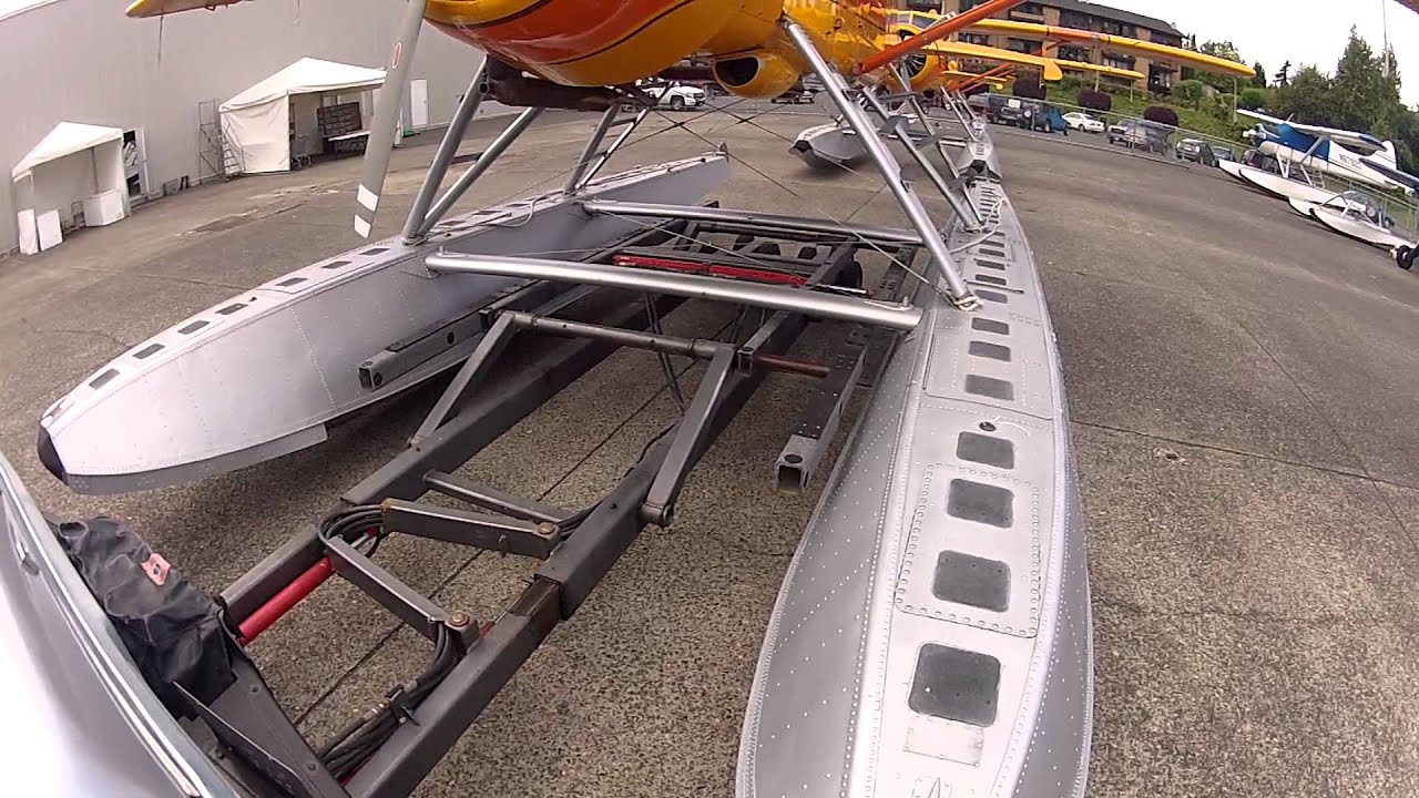 Using a FORD Float Truck to Launch DeHavilland Beavers YouTube