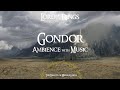 Lord of the rings  gondor  ambience  music  3 hours