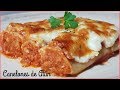 CANELONES DE ATUN FACIL, SENCILLA Y RAPIDA