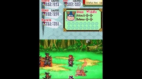 Naruto: Path of the Ninja 2 (DS) - Choji Trailer