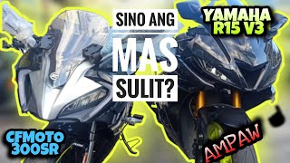 Yamaha R15 V3 Vs Cfmoto 300Sr Head To Head Comparison 2021 Sino Mas Sulit?