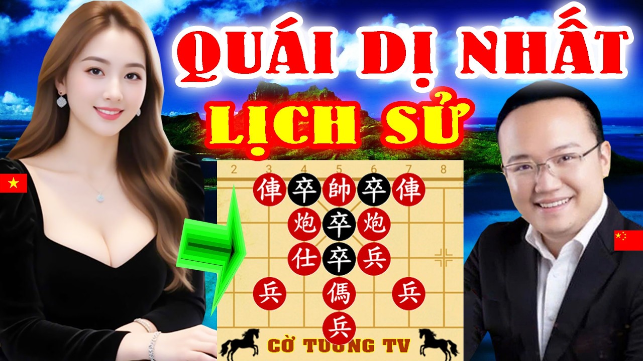 Ván Cờ KỲ LẠ Vừa Khai Cuộc Bỏ Mã Phế Xe QUÁI DỊ Nhất Lịch Sử