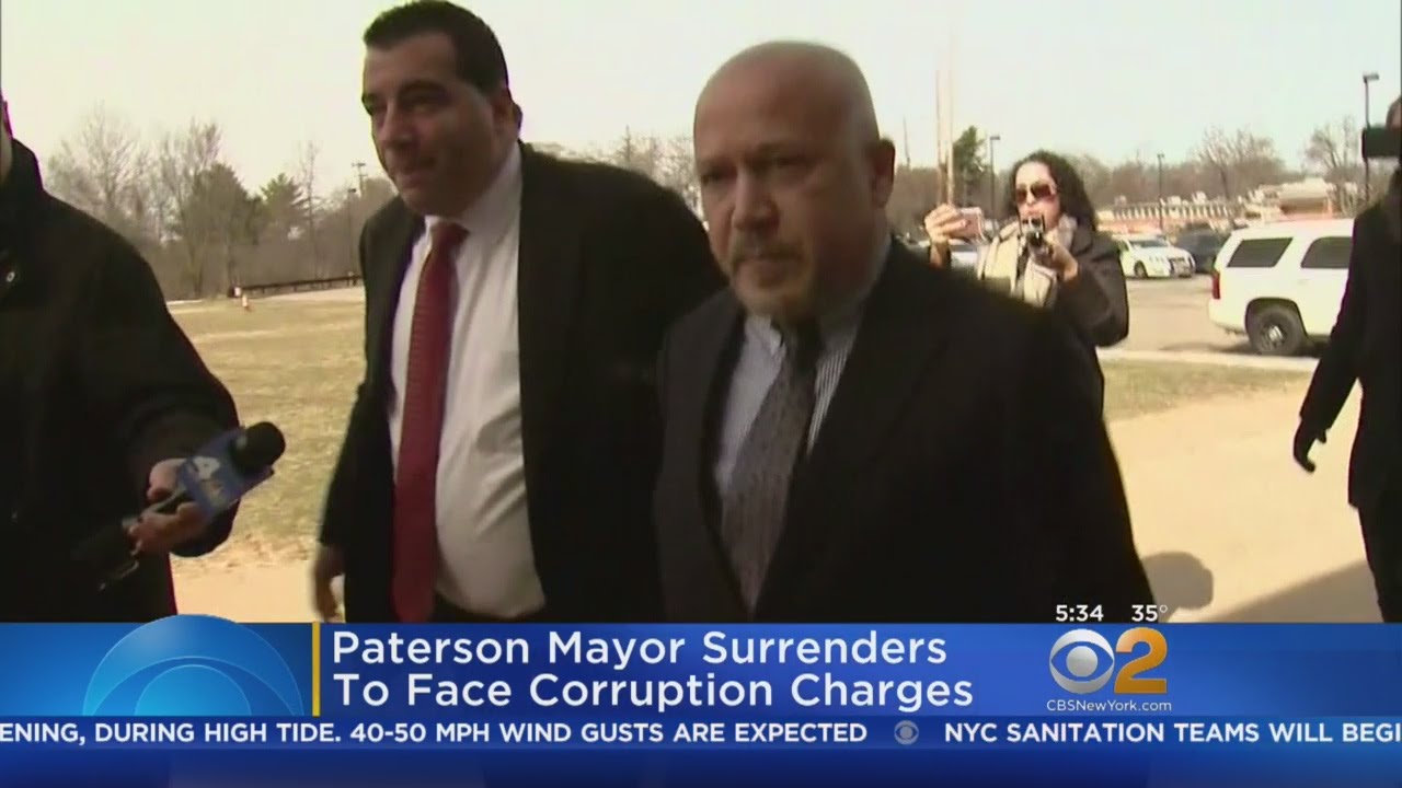 Paterson Mayor Joey Torres Surrenders To Police