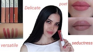 NEW - MAYBELLINE VIVID MATTE LIQUID | Try On Review