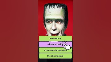 Thumbnail of The Munsters Quiz  - Can you get 100%? #shorts