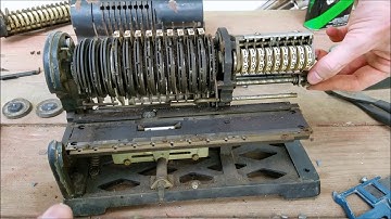 Marchant XL Calculator Mechanical Calculator Repair/Demo