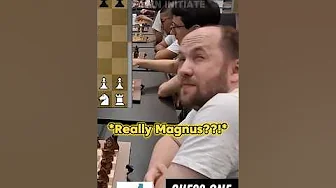 Magnus underestimated a 2300-rated player....