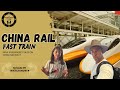How is China Railways business class at 350km/hour?