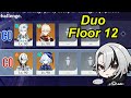 Duo floor 12 Neuvillette C0 & Arlecchino C0 spiral abyss floor 12 genshin impact