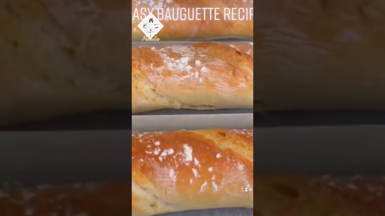 ⁣French Bread Recipe #shorts #cooking