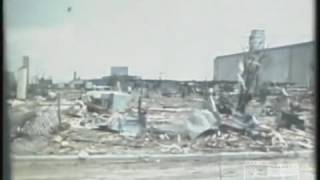On may 11, 1970 an f5 scale tornado struck lubbock, texas, leaving a
trail of destruction in its wake. this footage, possibly part news
report, captures...