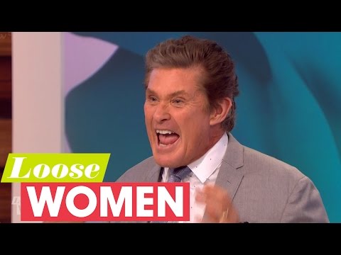 Video: David Hasselhoff förnekar kvinnors missbrukskrav