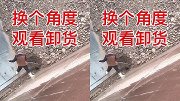 Dangerous Work - Unloading Of Cargo From A Ship, With Rocks Flying Everywhere | Relaxing video