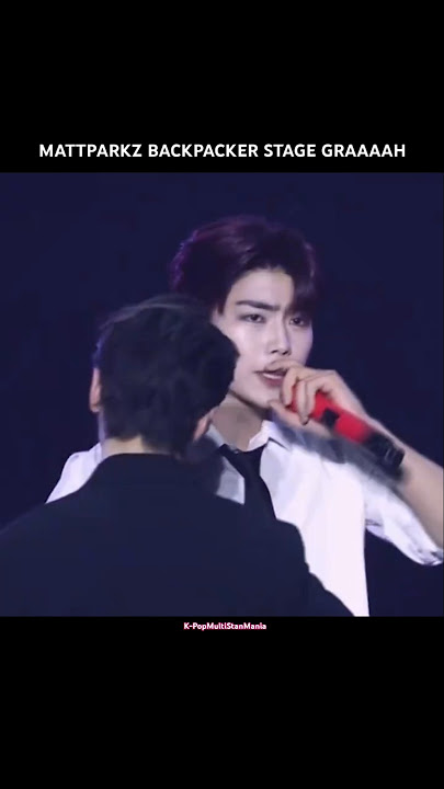 MATTPARKZ FIRST LIVE BACKPACKER STAGE😵‍💫😮‍💨🤌🏽#zerobaseone #mattparkz #seokmatthew #parkgunwook #fyp