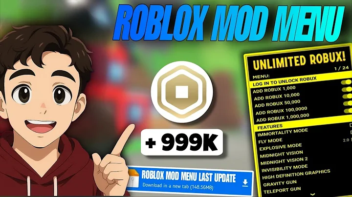 Roblox MOD MENU APK Unlimited Robux, Money & Free Shopping| Roblox MOD APK | Roblox MOD MENU 2025