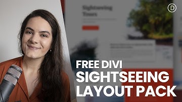 Get a FREE Sightseeing Layout Pack for Divi