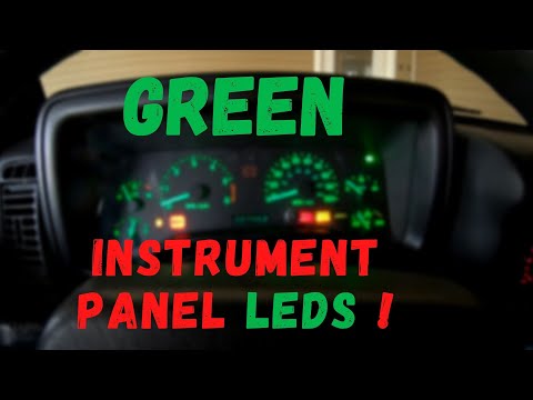 97 Jeep Wrangler Instrument Panel Lights!