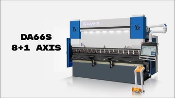 HANMO CNC Press Brake With DA66S 8+1 Axis