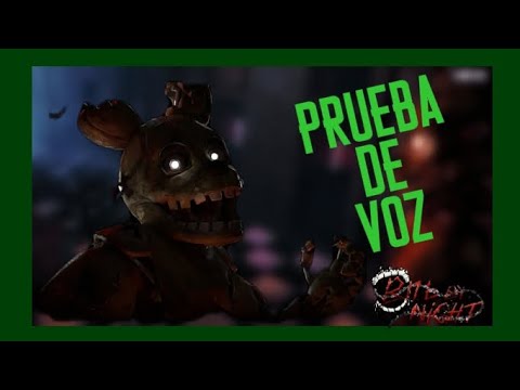 Prueba de voz de Springtrap - ( Five Nights at Freddy's ) // Fandub Latino | By Bite Nights |