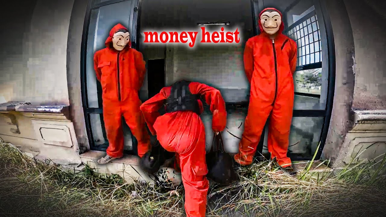 Побег от полиции в фильме «Бумажный дом», который пошёл не по плану 😱 | Паркур от первого лица