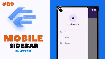 😊 Drawer in flutter | Sidebar menu in flutter  | #flutterhero