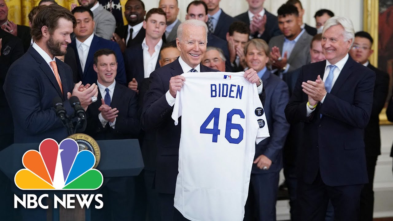 LA Dodgers: Biden celebrates team's championship win and a return to normal