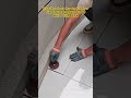 Genius Disk Tiling Hack for Scribing Complex Curves #TilingHacks #FloorTiling #DIYRenovation