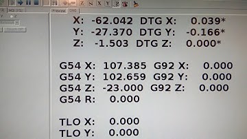Response a LinuxCNC running on Raspberry Pi