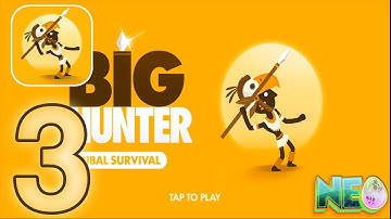 Big Hunter: Gameplay Walkthrough Part 3 - The Mammoth Story Day 31 - 40 (iOS, Android)