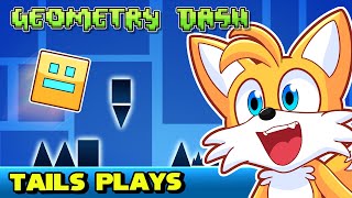 🦊 TAILS PLAYS GEOMETRYYYY DASHHHHHH