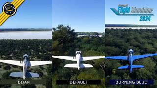 MSFS 2024 Vegetation Compared - Bijan VS Burning Blue
