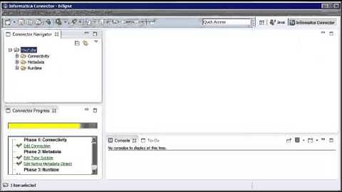 Informatica Connector Toolkit Beta