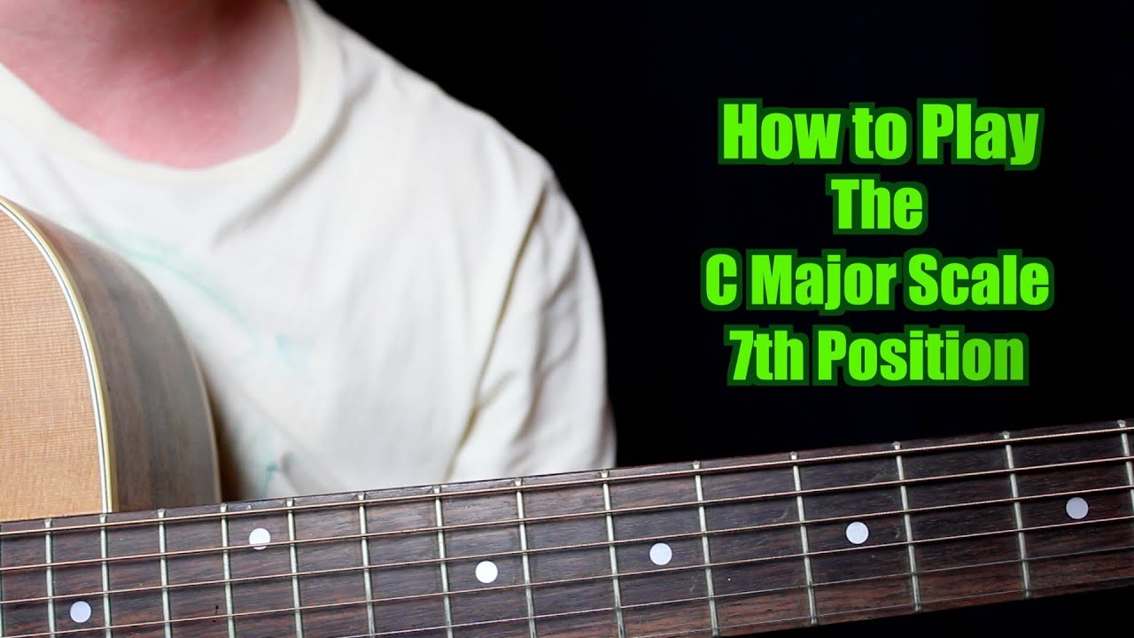 Close and Quick - C Major Scale 7th position (How to play) - YouTube