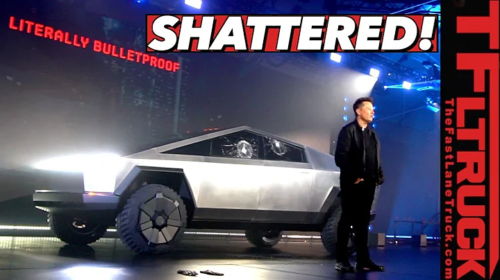 Watch How Elon's Crazy Tesla Cybertruck Armor Glass Demo Goes Badly Wrong!