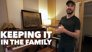 A Studio With Gear Full of History