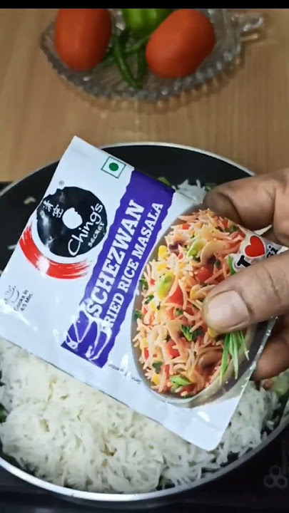 Veg schezwan fried Rice #shorts