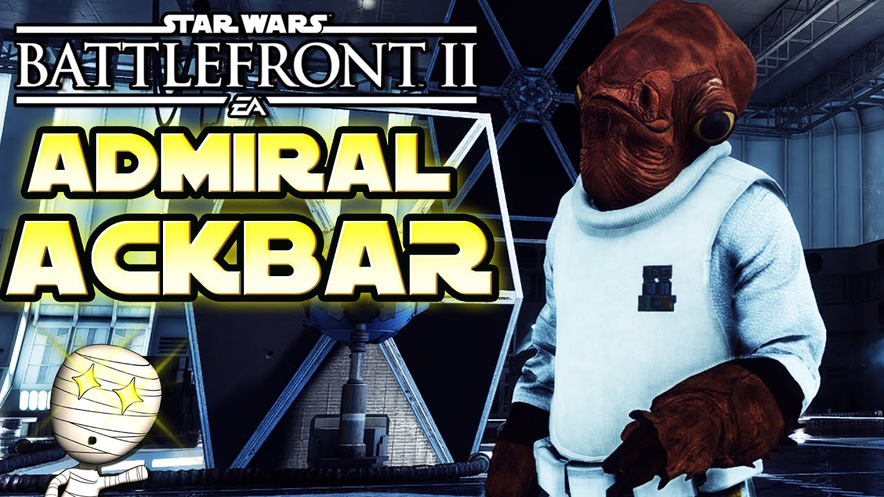 Admiral Ackbar in Battlefront 2! Mod - Star Wars Battlefront 2 Gameplay Mod  / Mods deutsch Tombie - YouTube