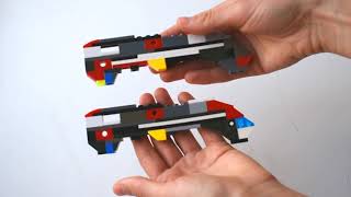 Раскладной нож из лего (ИНСТРУКЦИЯ СБОРКИ)/折叠刀制成的乐高/Folding knife made of lego