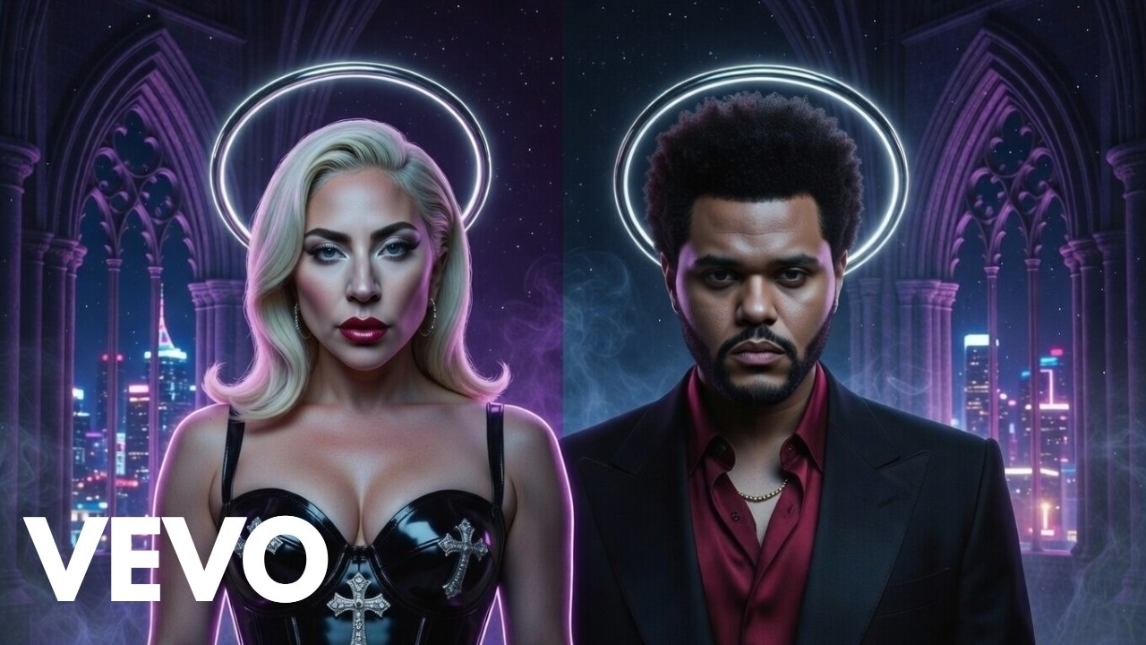 Lady Gaga ft The Weekend - Midnight Saints (Official Music Video)