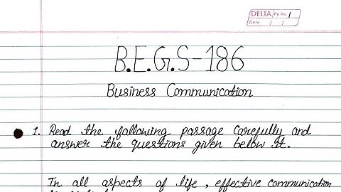 BEGS 186 solved assignment 2022-2023 | BEGS 186 solved assignment in English 2022-23 | BEGS 186 PDF
