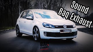 Volkswagen Golf GTI (mk6) 2.0 TFSI | Baq Exhaust sound | Sportowy układ wydechowy z klapami