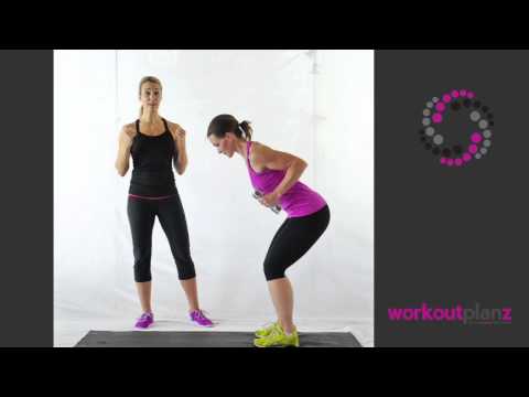Toning Arm Exercises for Women! The Tricep Kickback!