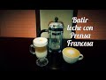 Batir leche con Prensa Francesa | Lalo Vive