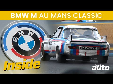 Reportage : les 50 ans de BMW M au Mans Classic ! @sportauto