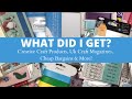 WHAT DID I GET? Creative Craft Products, UK Craft Magazines, Cheap Bargains & More!