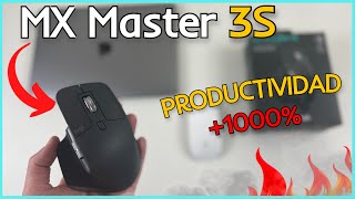 Mejora tu PRODUCTIVIDAD 🔥 Logitech MX MASTER 3S Review 🔝