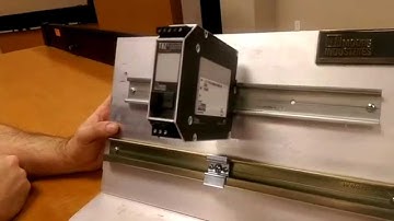 DIN Rail Adapter Video Moore Industries