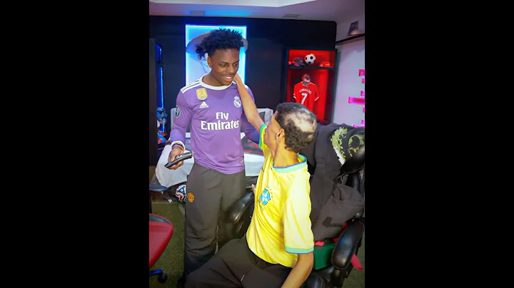 Speed cut his hair #shotrs #ishowspeed